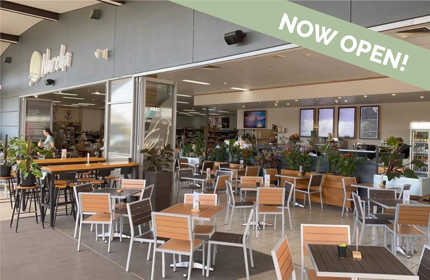 Nurcha Kawana vegan cafe and vegan bakery now open.